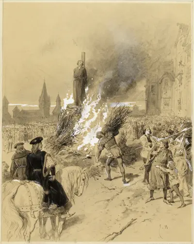 La Pitié suprême, Jean Huss, Émile-Antoine Bayard