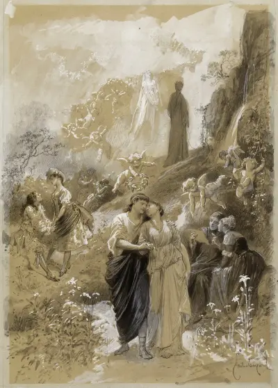 Le Groupe des idylles, Émile-Antoine Bayard