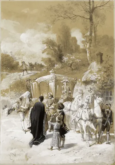 Les Deux trouvailles de Gallus, Émile-Antoine Bayard