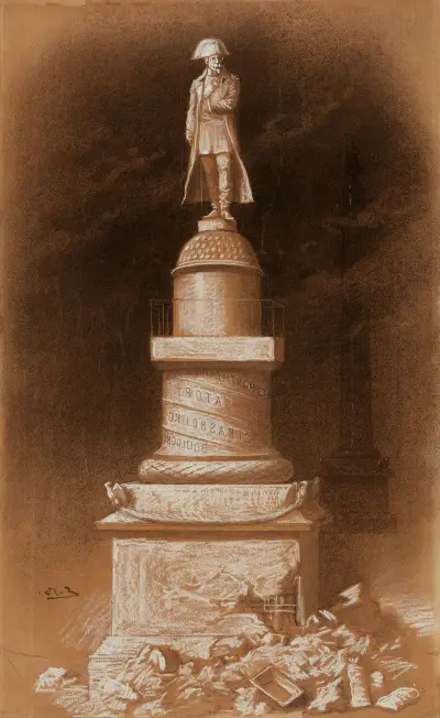 Napoléon le petit se superpose à Napoléon le grand, Émile-Antoine Bayard