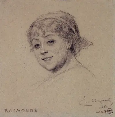 Portrait de Raymonde, actrice du Palais Royal., Émile-Antoine Bayard