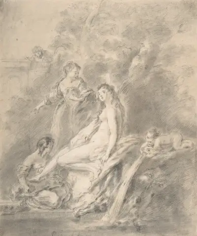 Batseba im Bade von Antoine Pesne
