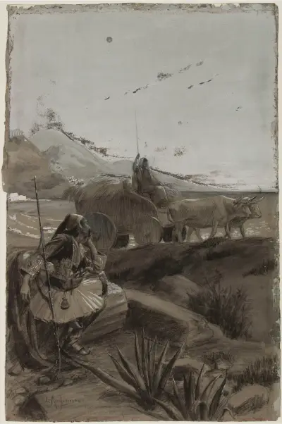 Canaris av Georges Antoine Rochegrosse