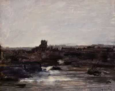 Dieppe von Antoine Vollon