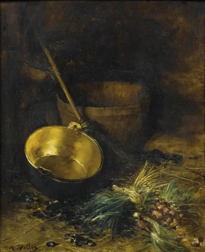 Der Kupferkessel von Antoine Vollon