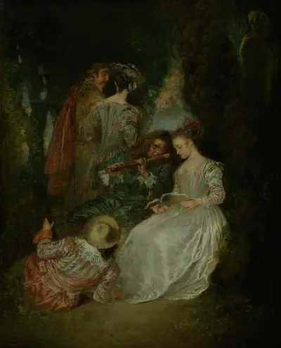 Die vollkommene Harmonie von Jean-Antoine Watteau