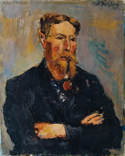 Der Maler Georg Christian Andersen av Anton Faistauer