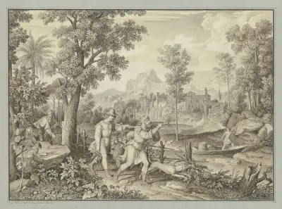 Die große Traube aus Kanaan, Joseph Anton Koch