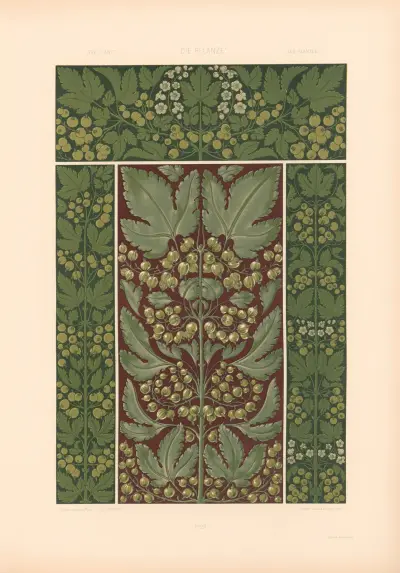 Die Pflanze in Kunst und Gewerbe (The Plant in Art and Industry) Pl.134 av Anton Seder
