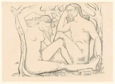 Adam et Eve av Aristide Maillol