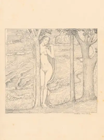 Baigneuse av Aristide Maillol