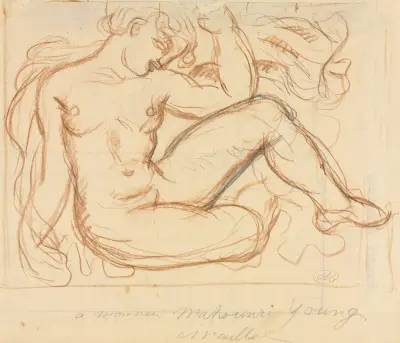 Nude Study av Aristide Maillol