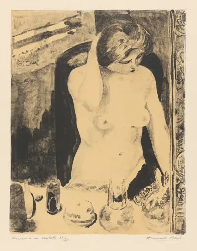 Femme à sa toilette, Armand Apol