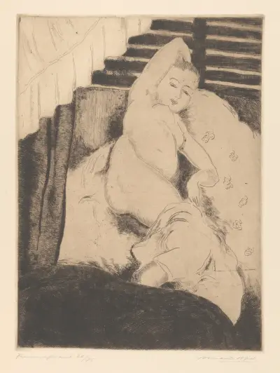 Femme reposant, Armand Apol