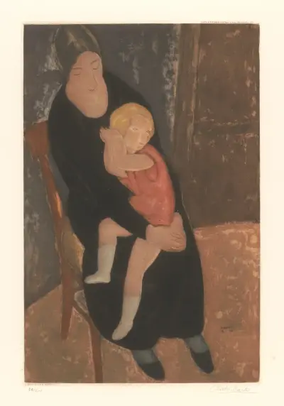 Mère et enfant, Armand Apol