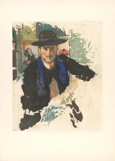 Portrait de Rik Wouters, Armand Apol