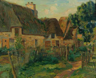 Paysage D’île De France av Armand Guillaumin