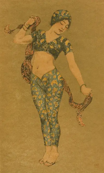 Tanečnice, Armand Rassenfosse