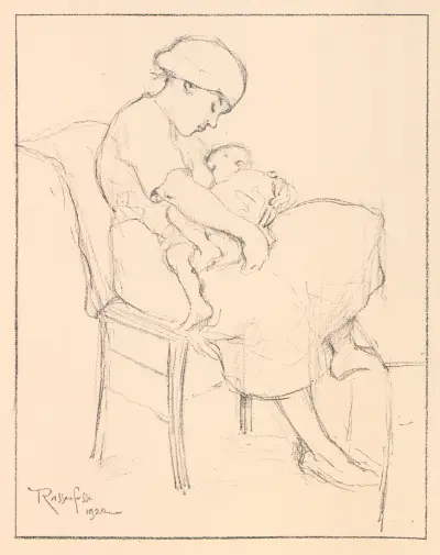 Mateřská láska, Armand Rassenfosse