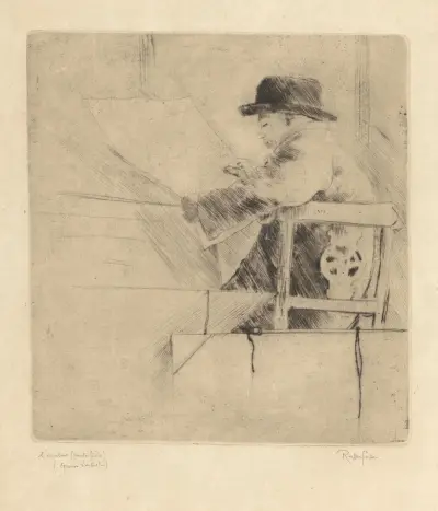 Milovník grafiky, Armand Rassenfosse