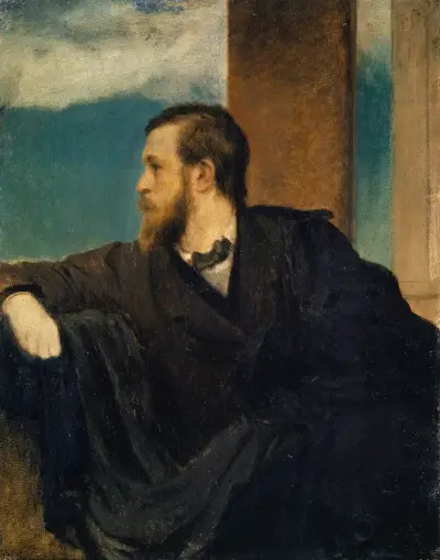 Self-Portrait av Arnold Böcklin