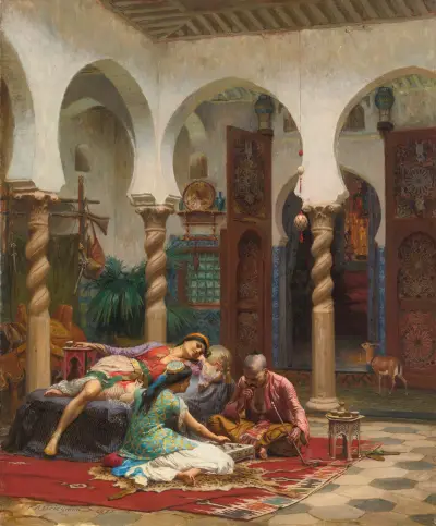 Idle Moments av Frederick Arthur Bridgman