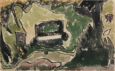 Car across the Street, Arthur Dove