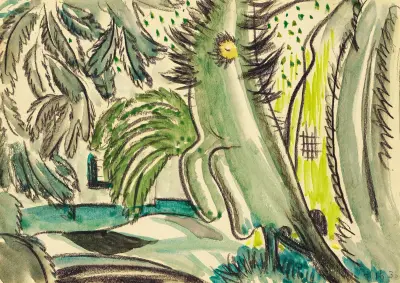 Study for ‘Dancing Tree’, Arthur Dove