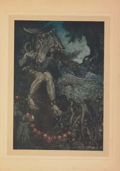 Dors pendant que je t’enlacerai dans mes bras av Arthur Rackham