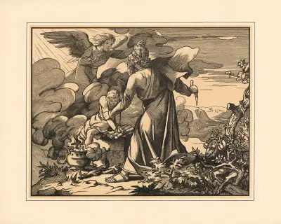 Abraham and Isaac av Aschendorff