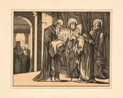 Jesus is presented in the temple av Aschendorff