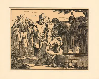 Joseph is sold by his brothers av Aschendorff