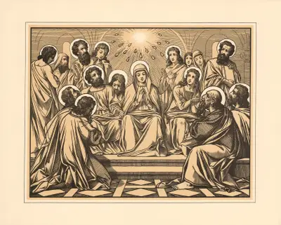 The Holy Spirit Pentecost av Aschendorff