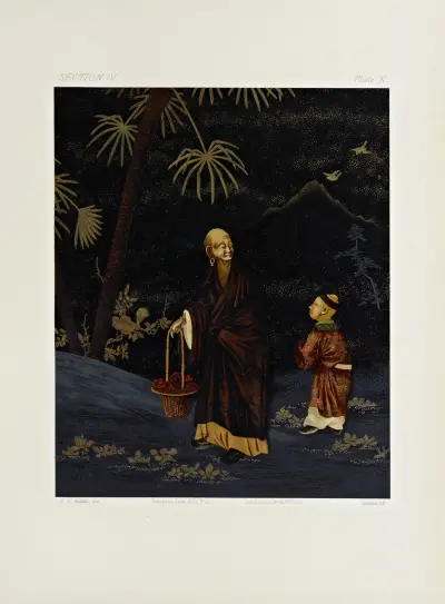 The ornamental arts of Japan Pl.054 av George Ashdown Audsley