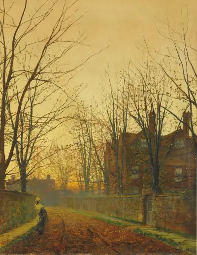 Late October, John Atkinson Grimshaw