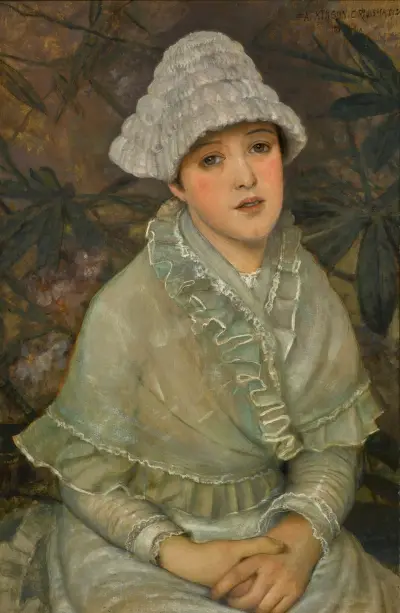 My wee white rose, John Atkinson Grimshaw