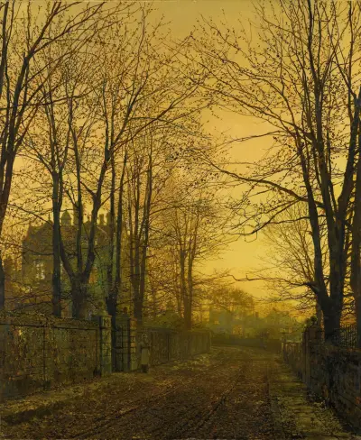 October After Glow, John Atkinson Grimshaw