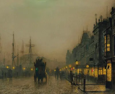 Reekie, Glasgow – Nr. 1, John Atkinson Grimshaw