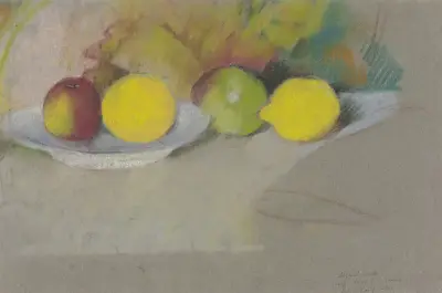 Apples and lemons av August Macke