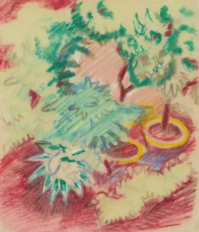 Blumentöpfe av August Macke