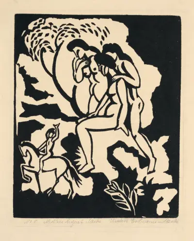 Farewell av August Macke