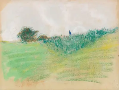 Weg am Kreuzberg bei Bonn av August Macke