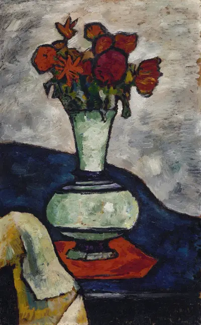 Wilting Flowers av August Macke