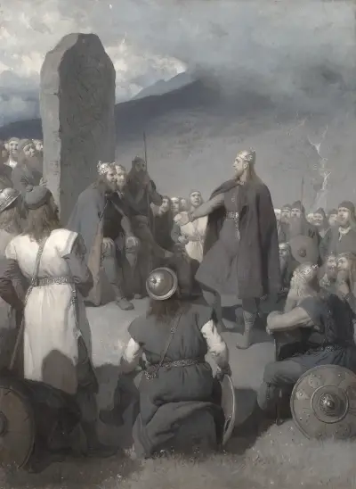 Frithiofs frieri av August Malmström