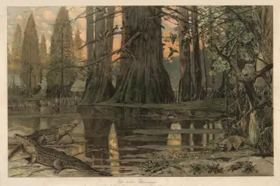 At the lower reaches of the Mississippi av August Specht