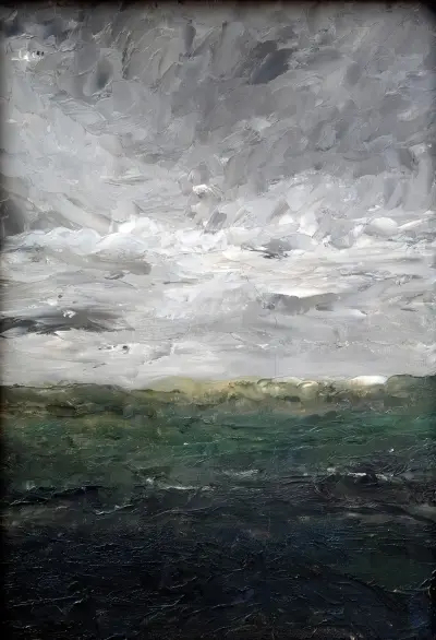 Landscape Study The Heath, August Strindberg
