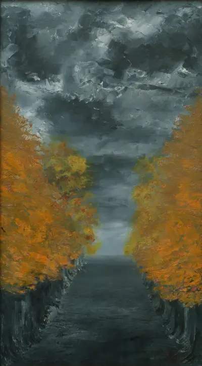 The Avenue, August Strindberg