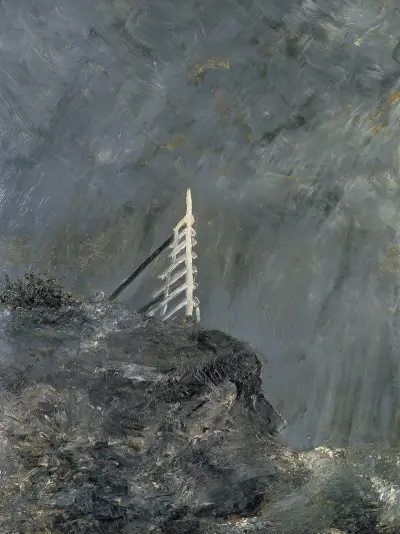 The White Mare II von August Strindberg
