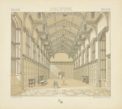 Architecture interieure – XIVe, XVe et XVIe siecle av Auguste Racinet