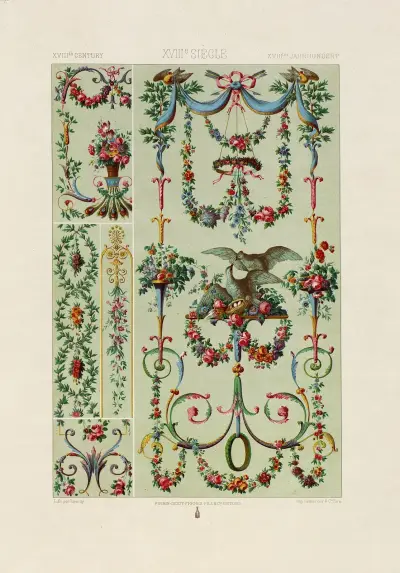 XVIII Siecle 13 av Auguste Racinet
